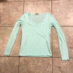 Mint long sleeve BKE shirt